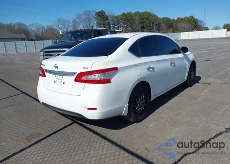 2015 Nissan Sentra Sv from USA, damaged, VIN 3N1AB7AP2FY214153